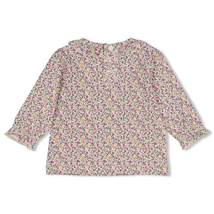 Feetje Longsleeve AOP Creme - Afternoon Tea