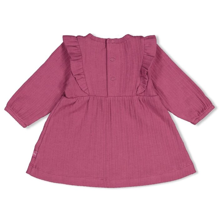 Feetje Jurk rib Berry - Afternoon Tea