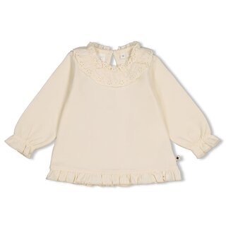 Feetje Longsleeve met kraag Offwhite - Winter Denims