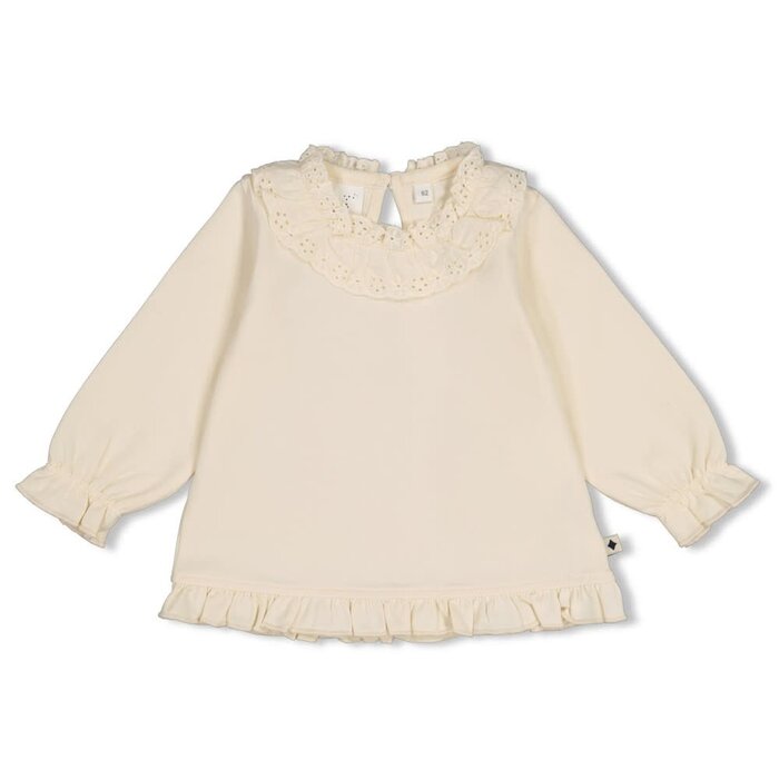 Feetje Longsleeve met kraag Offwhite - Winter Denims