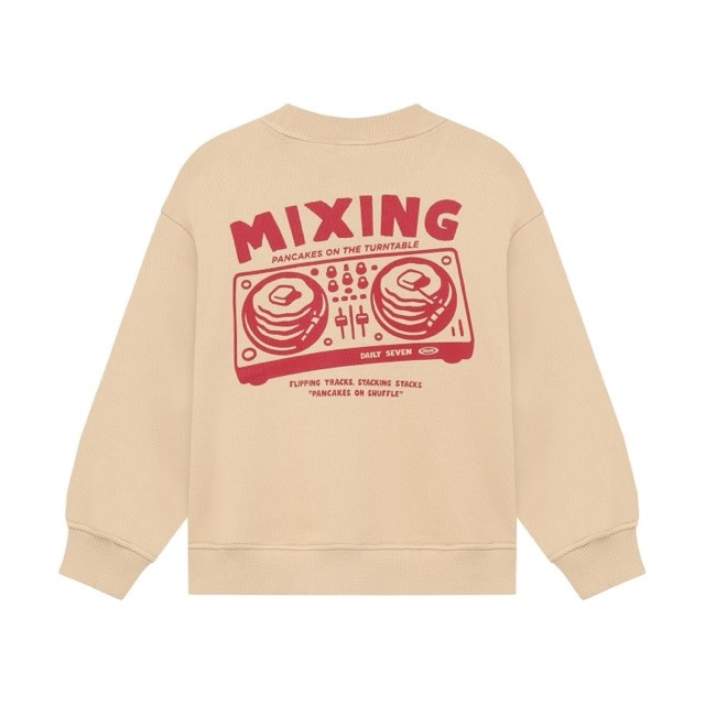 Daily7 Oversized Sweater Backprint Ginger Root