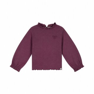 Stains & Stories girls t-shirt long sleeve Wine Red SSA26408652