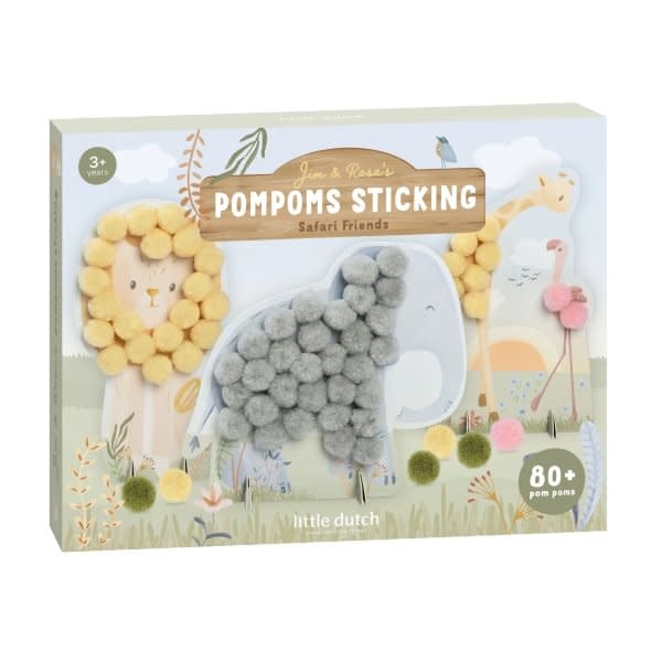 Little Dutch Knutselset pompons