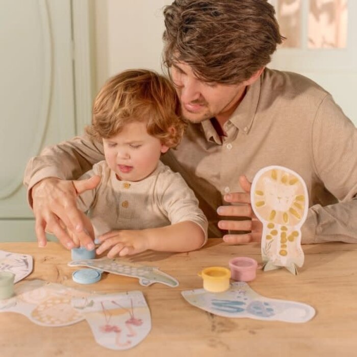 Little Dutch Vingerverfset - Jim en Rosa