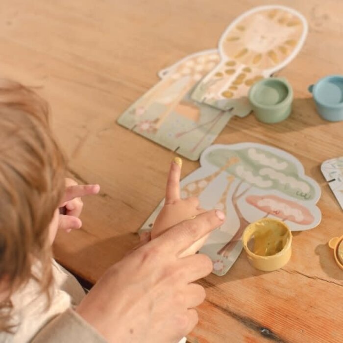 Little Dutch Vingerverfset - Jim en Rosa