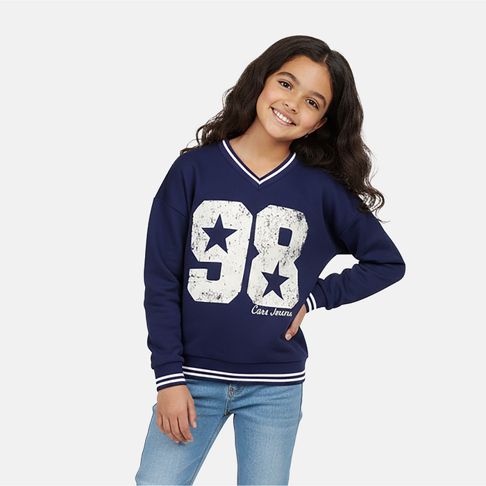 Cars Jeans Kids NAIDA V-neck SW Navy