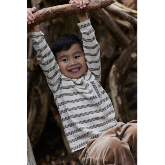 Little Dutch Toddler boys Winter 26 T-shirt lange mouw Safari Stripe