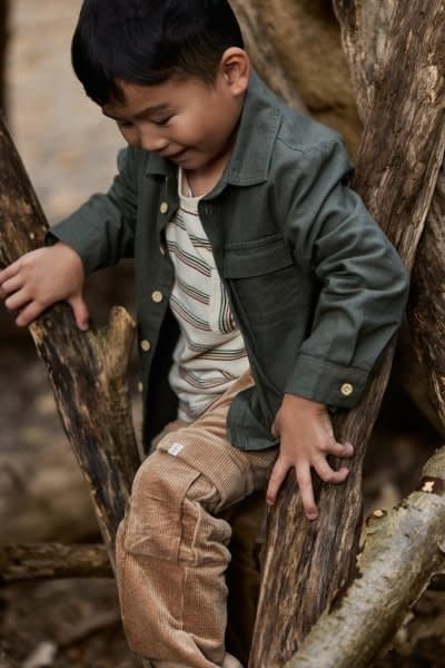 Little Dutch Toddler boys Winter 26 T-shirt lange mouw Safari Stripe