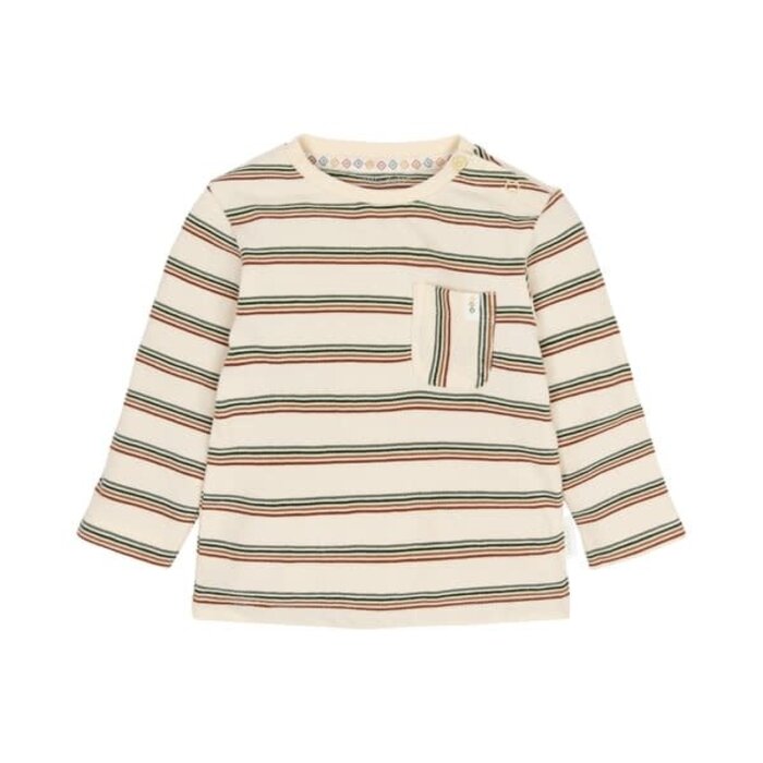 Little Dutch Toddler boys Winter 26 T-shirt lange mouw Safari Stripe