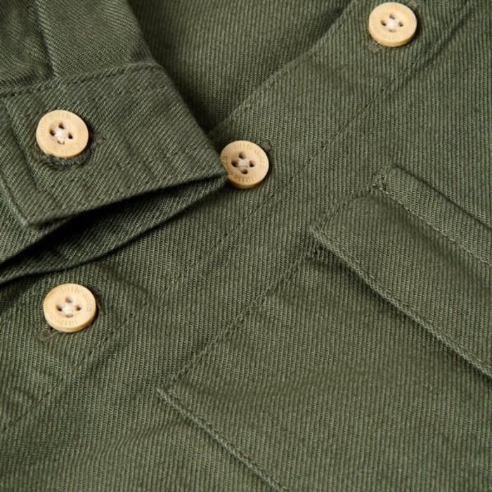 Little Dutch Toddler boys Winter 26 Overshirt Deep Olive