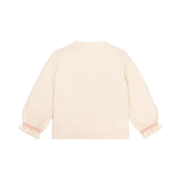 Little Dutch Toddler girls Winter 26 T-shirt lange mouw Vanilla melee