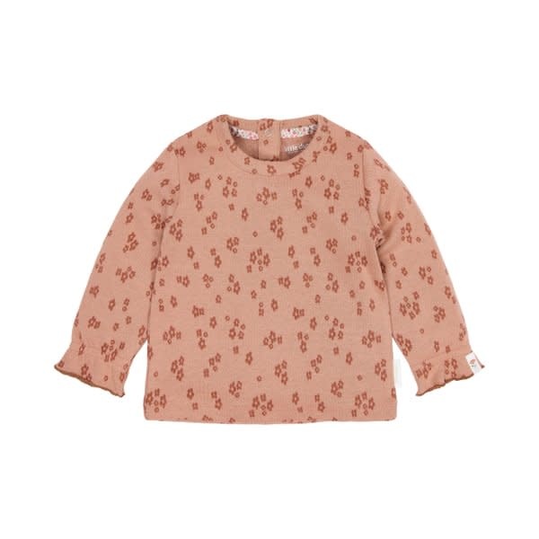 Little Dutch Toddler girls Winter 26 T-shirt lange mouw Safari Bloom