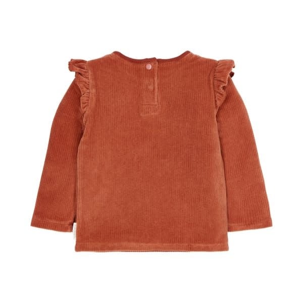 Little Dutch Toddler girls Winter 26 T-shirt lange mouw Deep Berry