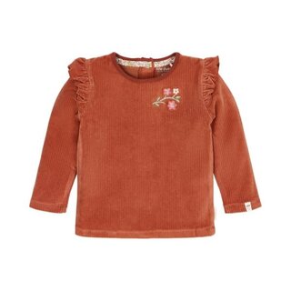 Little Dutch Toddler girls Winter 26 T-shirt lange mouw Deep Berry