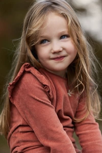 Little Dutch Toddler girls Winter 26 T-shirt lange mouw Deep Berry