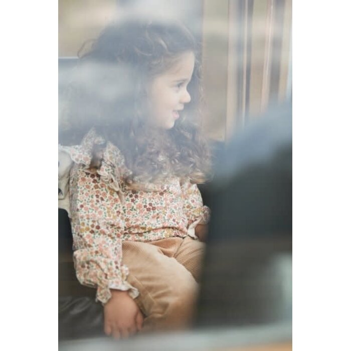 Little Dutch Toddler girls Winter 26 Sweater Safari Flowers