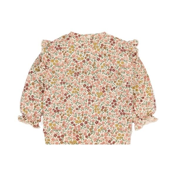 Little Dutch Toddler girls Winter 26 Sweater Safari Flowers