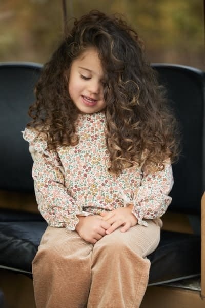 Little Dutch Toddler girls Winter 26 Sweater Safari Flowers