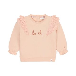 Little Dutch Toddler girls Winter 26 Sweater Blush Pink