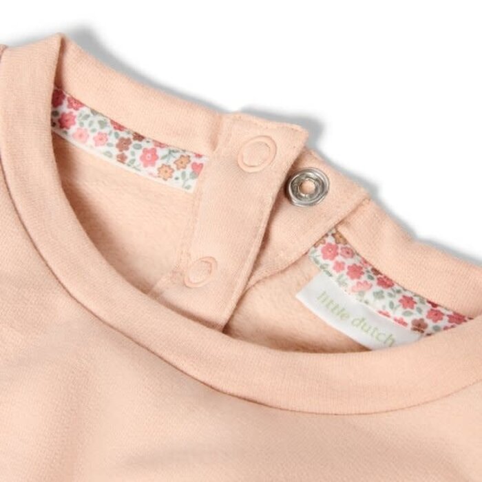 Little Dutch Toddler girls Winter 26 Sweater Blush Pink