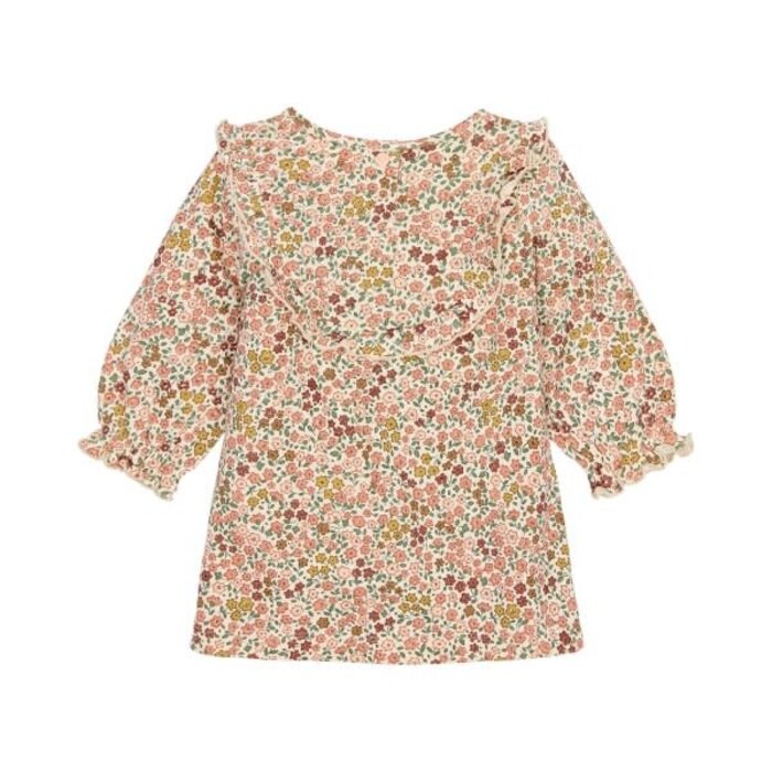 Little Dutch Toddler girls Winter 26 Jurkje lange mouw Safari Flowers