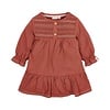 Toddler girls Winter 26 Jurkje lange mouw Deep Berry