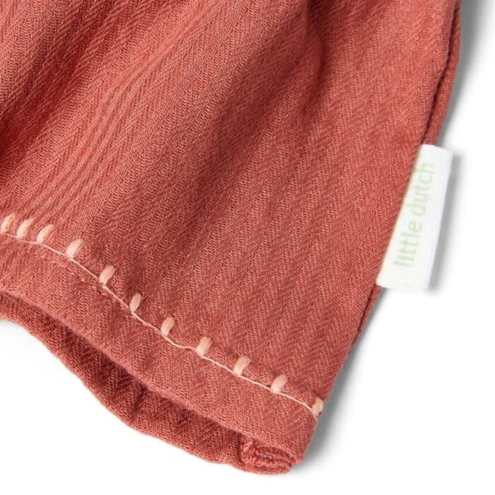 Little Dutch Toddler girls Winter 26 Jurkje lange mouw Deep Berry
