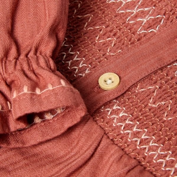 Little Dutch Toddler girls Winter 26 Jurkje lange mouw Deep Berry