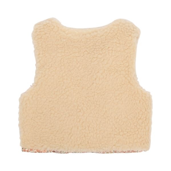 Little Dutch Toddler girls Winter 26 Gilet Vanilla