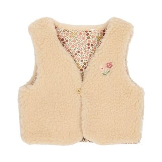 Little Dutch Toddler girls Winter 26 Gilet Vanilla
