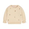 Toddler girls Winter 26 Gebreide trui Vanilla