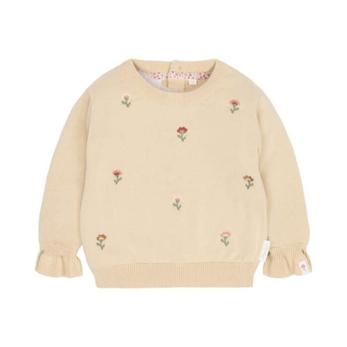 Little Dutch Toddler girls Winter 26 Gebreide trui Vanilla