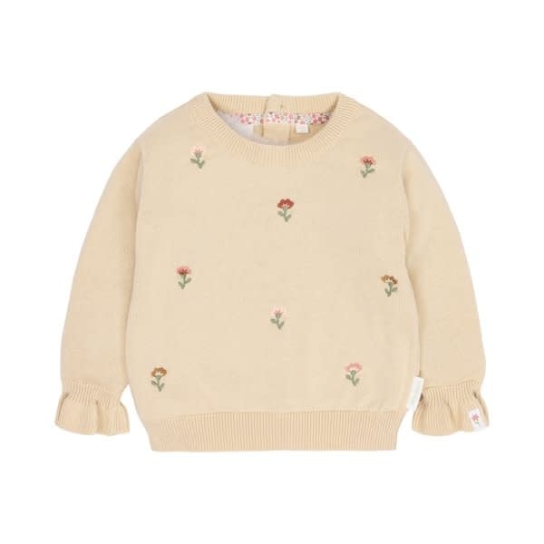 Little Dutch Toddler girls Winter 26 Gebreide trui Vanilla
