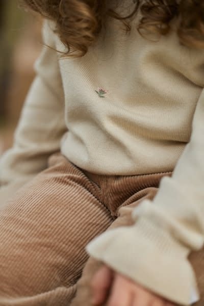 Little Dutch Toddler girls Winter 26 Gebreide trui Vanilla