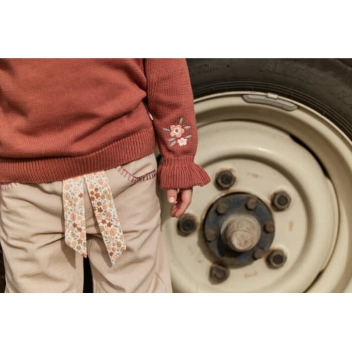 Little Dutch Toddler girls Winter 26 Gebreide trui Deep Berry