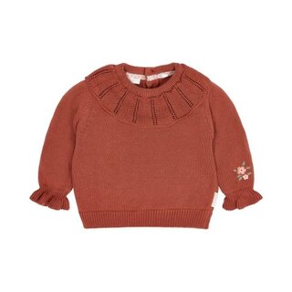Little Dutch Toddler girls Winter 26 Gebreide trui Deep Berry
