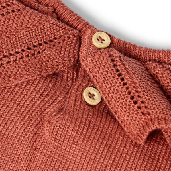 Little Dutch Toddler girls Winter 26 Gebreide trui Deep Berry