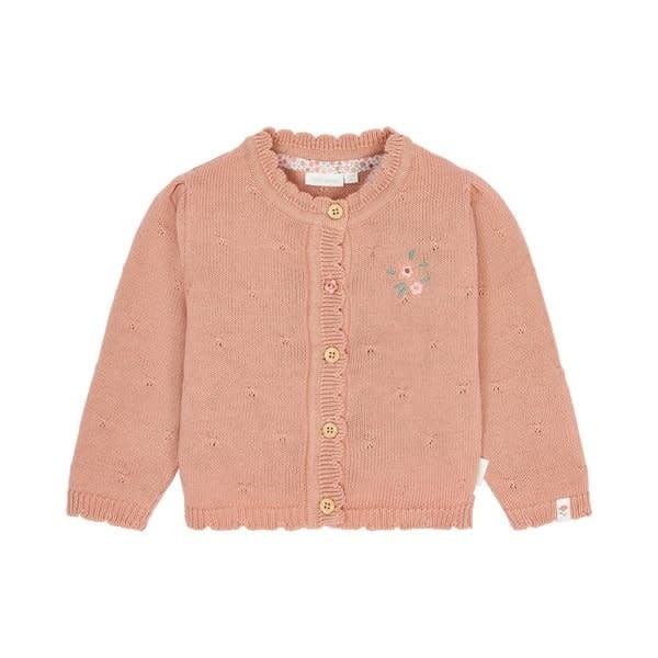 Little Dutch Toddler girls Winter 26 Gebreid vest Deep Pink