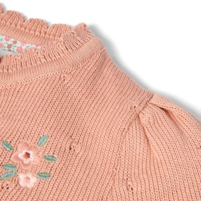 Little Dutch Toddler girls Winter 26 Gebreid vest Deep Pink