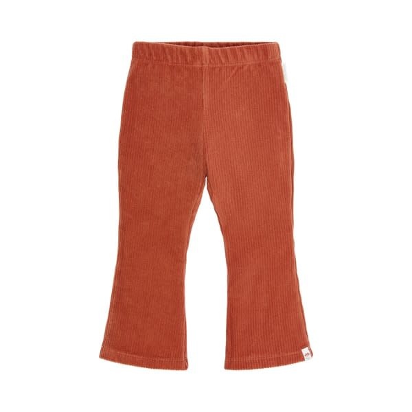 Little Dutch Toddler girls Winter 26 Flared broek Deep Berry
