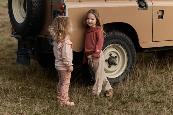 Little Dutch Toddler girls Winter 26 Broek Soft Taupe