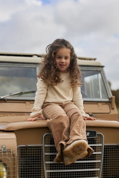 Little Dutch Toddler girls Winter 26 Broek Cinnamon