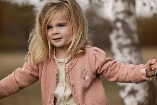 Little Dutch Toddler girls Winter 26 Blouse lange mouw Vanilla