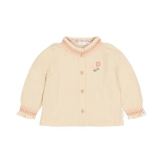 Little Dutch Toddler girls Winter 26 Blouse lange mouw Vanilla