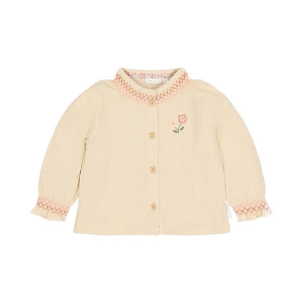 Little Dutch Toddler girls Winter 26 Blouse lange mouw Vanilla