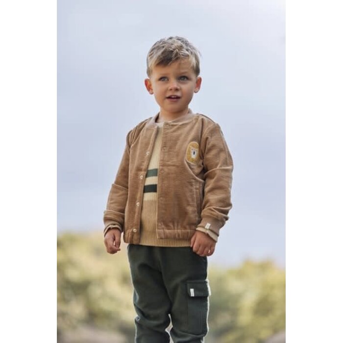 Little Dutch Toddler boys Winter 26 Vest Mudstone