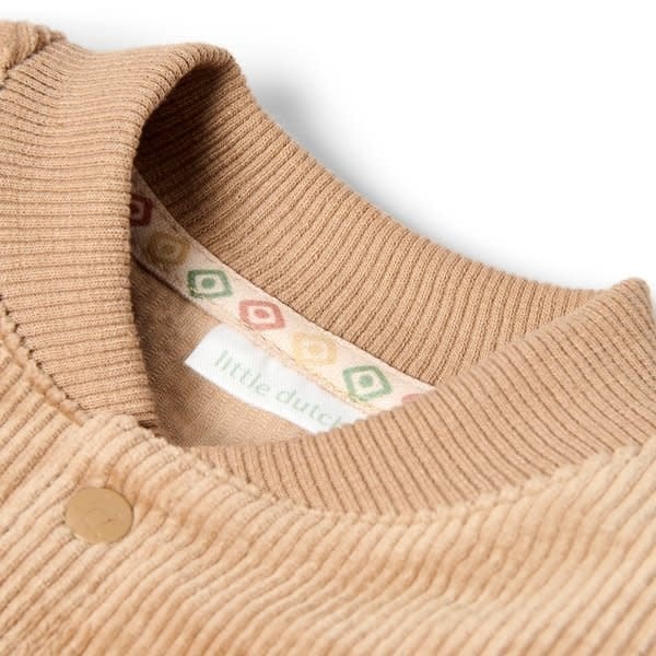 Little Dutch Toddler boys Winter 26 Vest Mudstone