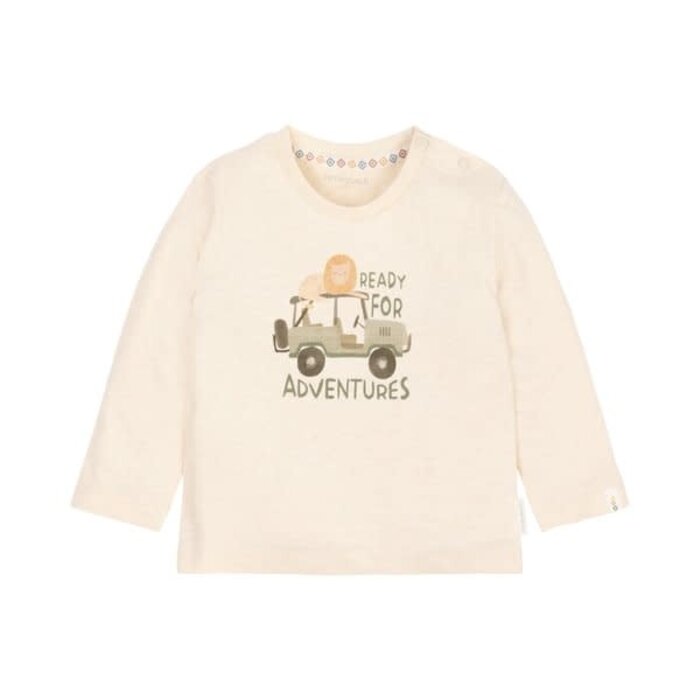 Little Dutch Toddler boys Winter 26 T-shirt lange mouw Sand melee