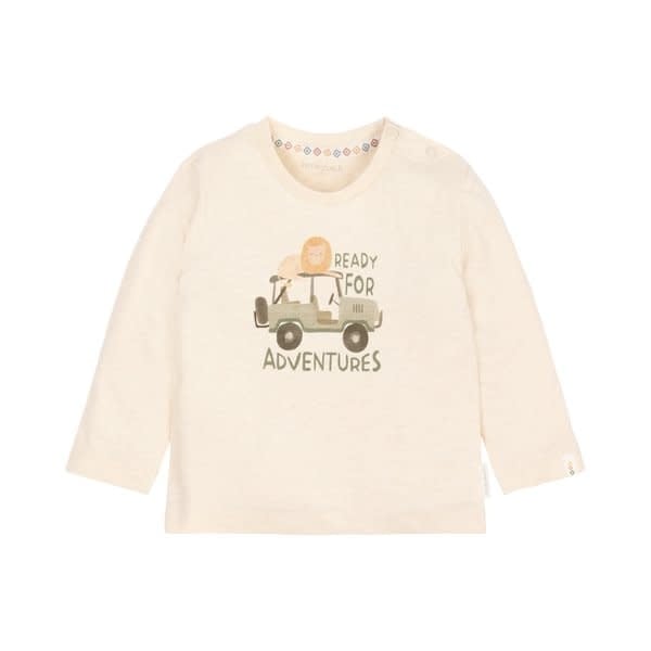Little Dutch Toddler boys Winter 26 T-shirt lange mouw Sand melee