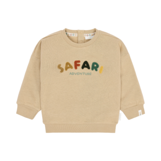 Little Dutch Toddler boys Winter 26 Sweater Warm Taupe